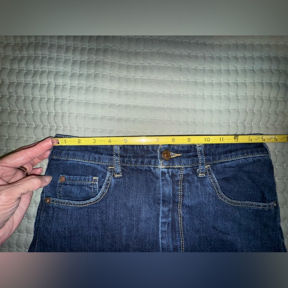 Pilcro Anthropologie Jeans Womens Blue Denim Wide Leg Baggy Loose EUC. Size 27 - Picture 8 of 13